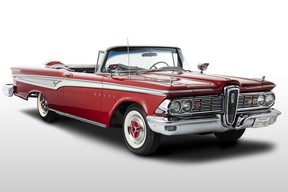 An Edsel convertible from the Academy of Art University collection