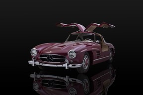 The 1955 Mercedes-Benz 300SL 'Gullwing' in the Academy of Art University collection
