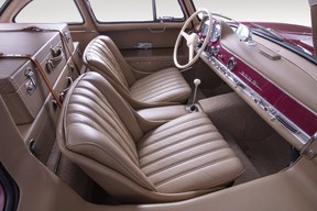 The 1955 Mercedes-Benz 300SL 'Gullwing' in the Academy of Art University collection