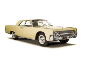 A Lincoln Continental from the Academy of Art University collection