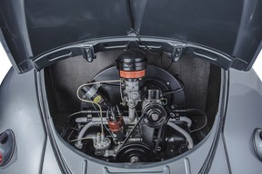 A Volkswagen Beetle from the Academy of Art University collection