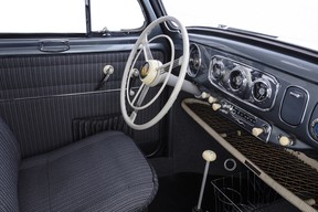 A Volkswagen Beetle from the Academy of Art University collection