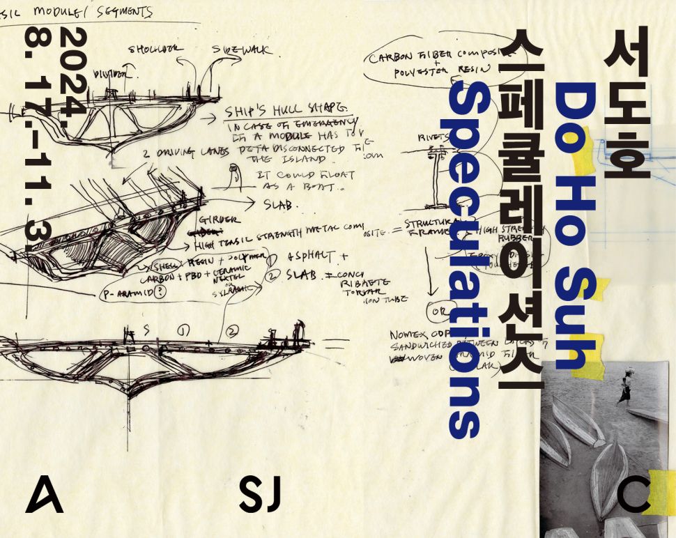 Map with drawings of a system