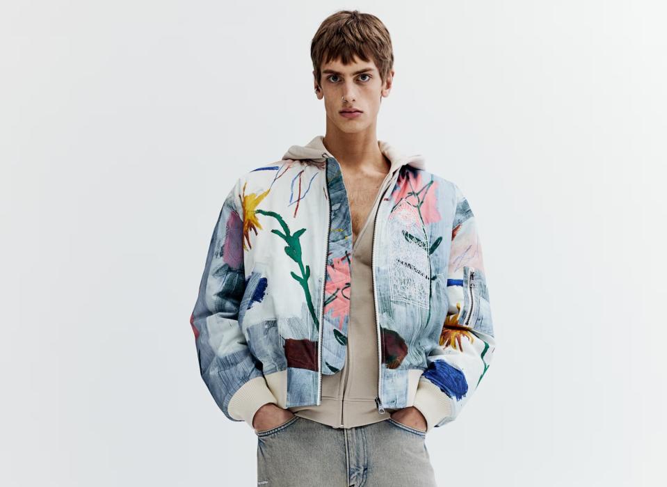 Basquiat x Ev Bravado & Téla D'Amore x H&M Loose Fit Bomber Jacket