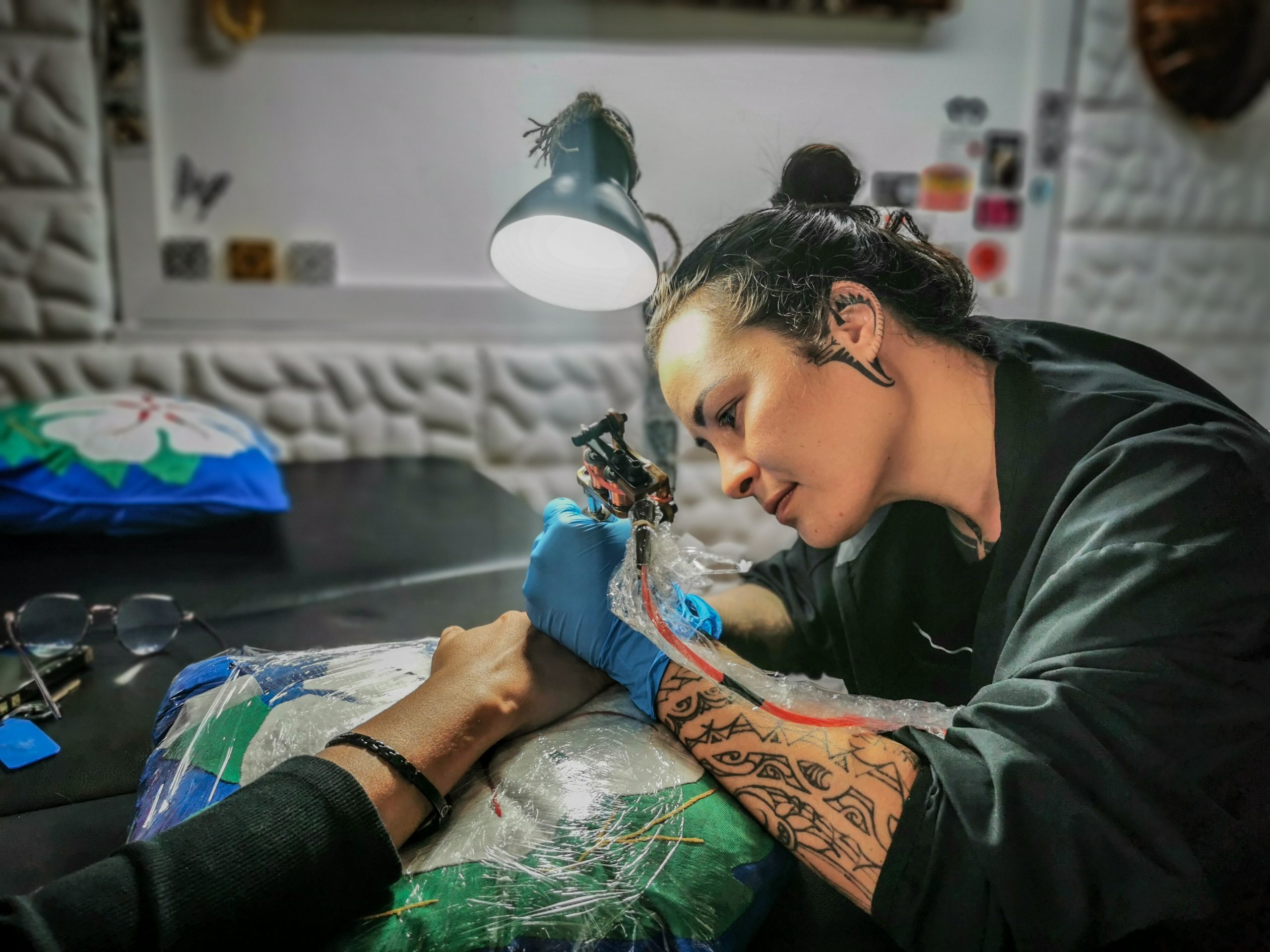 Female tattoo artist finds success close to home