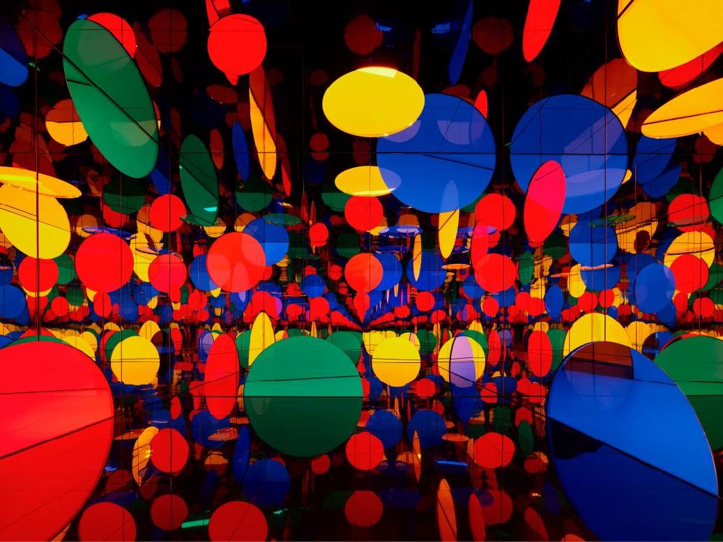 art installation. Next Avenue, Yayoi Kusama