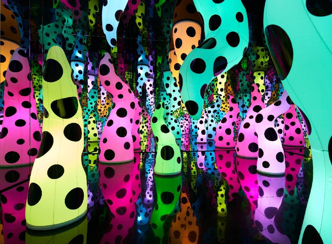 art installation. Next Avenue, Yayoi Kusama