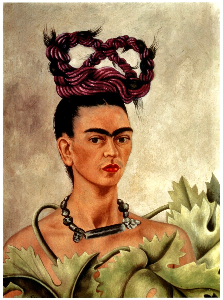 Frida Kahlo – Self-portrait with Braid [from Women Surrealists in Mexico]