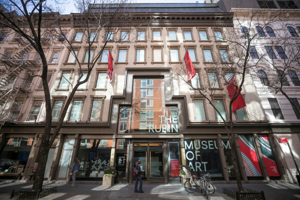 An exterior view of the Rubin Museum of Art. Photo: Ben Hide.