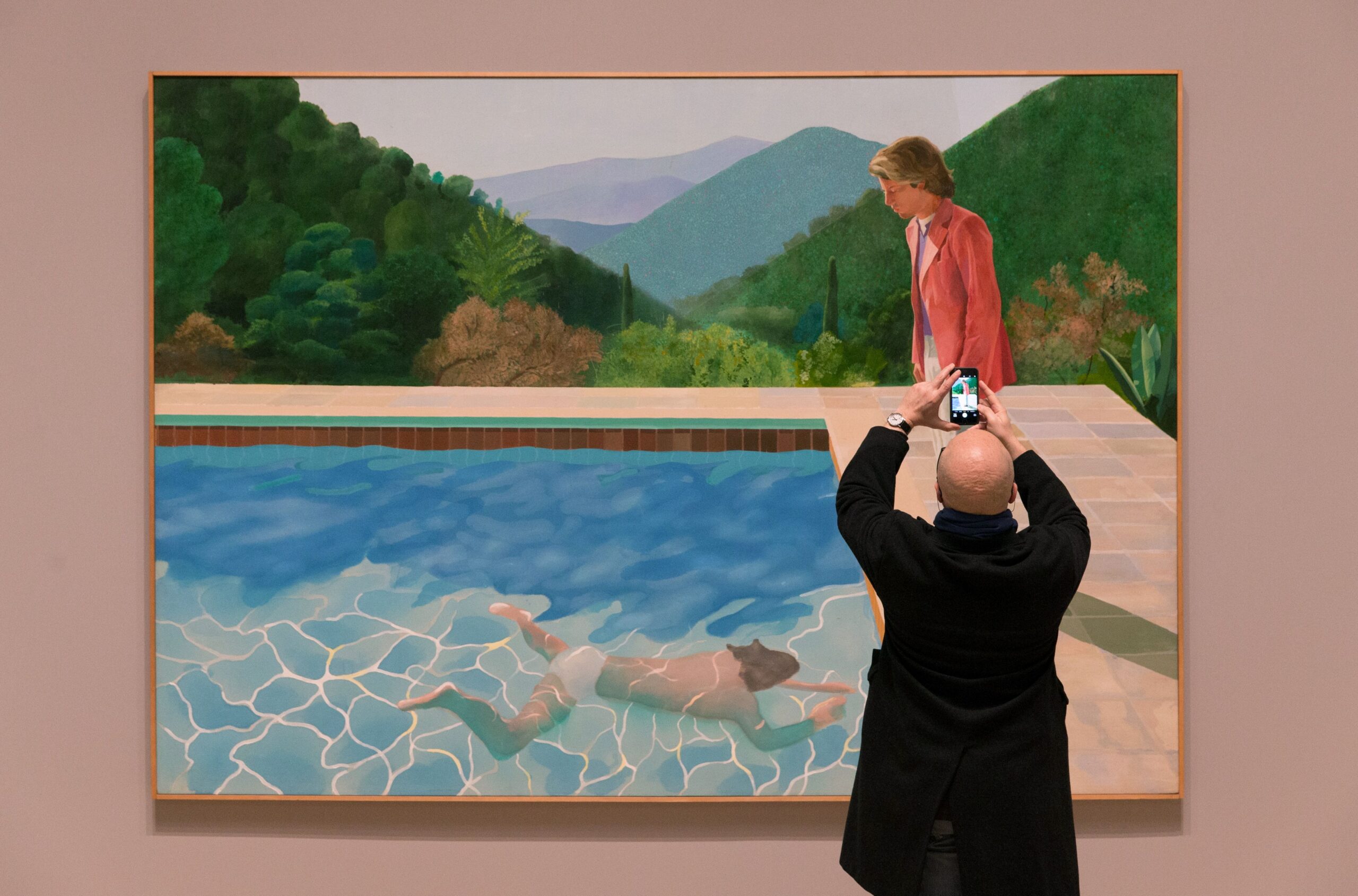 David Hockney’s 1972 painting Portrait of an Artist (Pool with Two Figures) fetched $90 million at auction