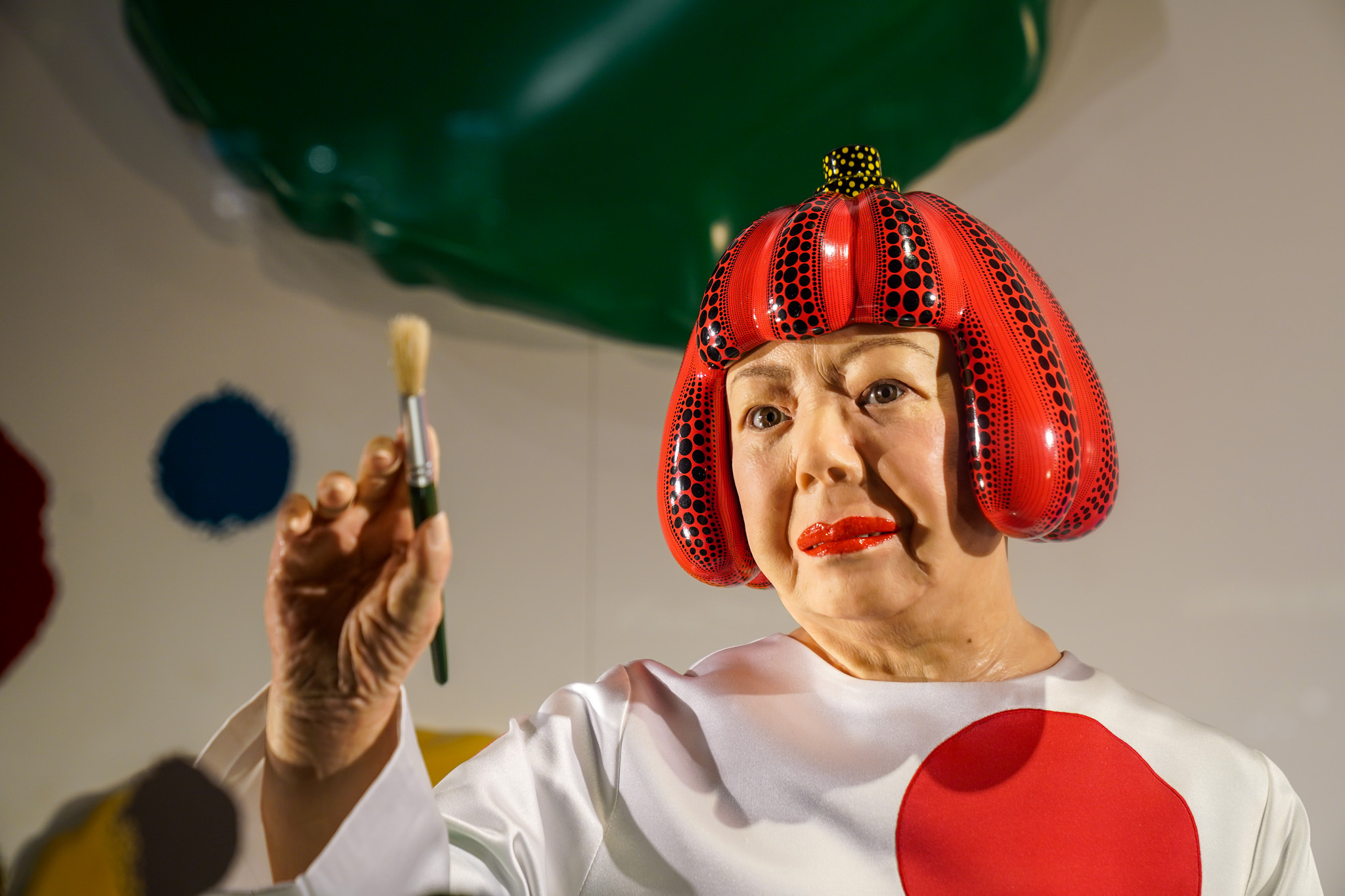 Yayoi Kusama, 95, is still exhibiting