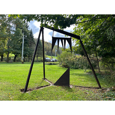 Allen Mooney, “Apocalypse,” 1981, fabricated steel