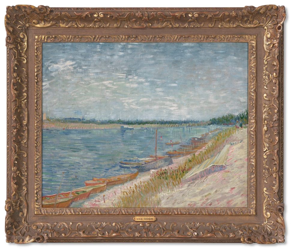 Paiting of a seaside 