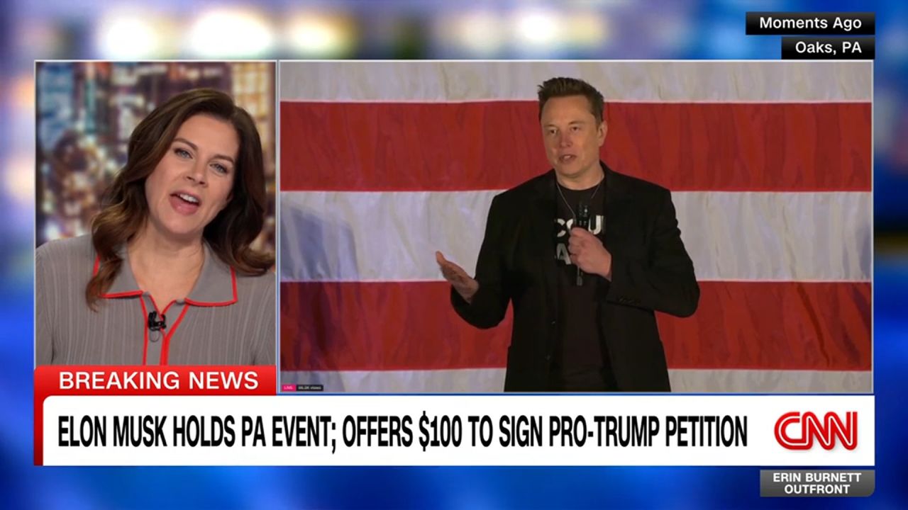 <p>Elon Musk hosting pro-Trump town halls across Pennsylvania.</p>