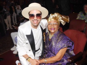 DJ Cassidy and Marcia Griffiths at the Caribbean Music Awards on Aug 29, 2024.