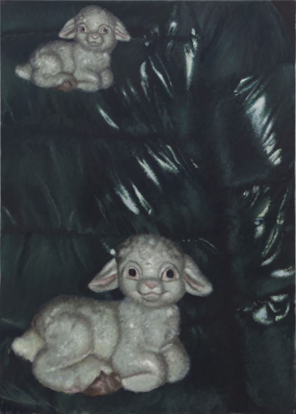 Image of a small lamb sculpture