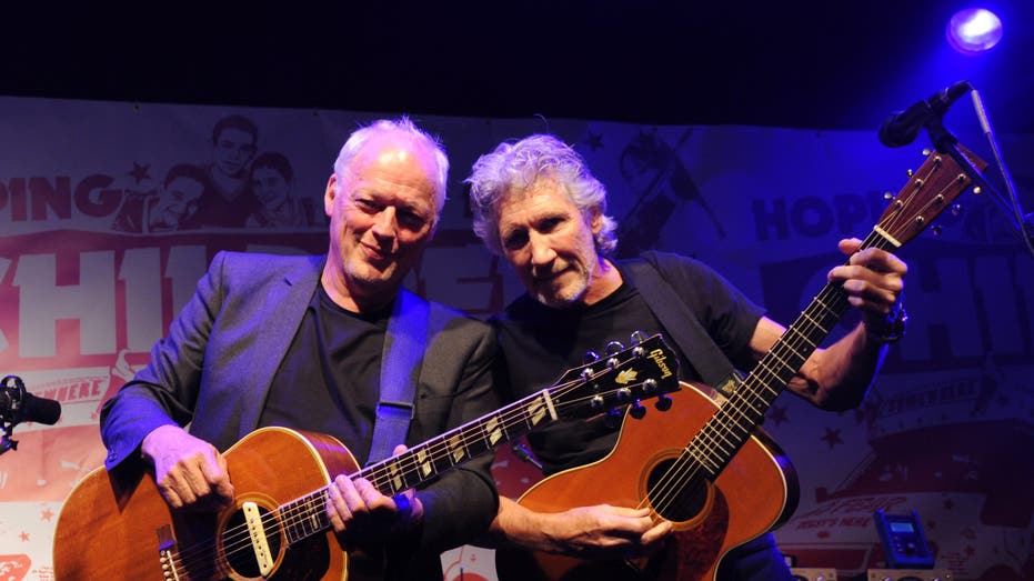 David Gilmour and Roger Waters