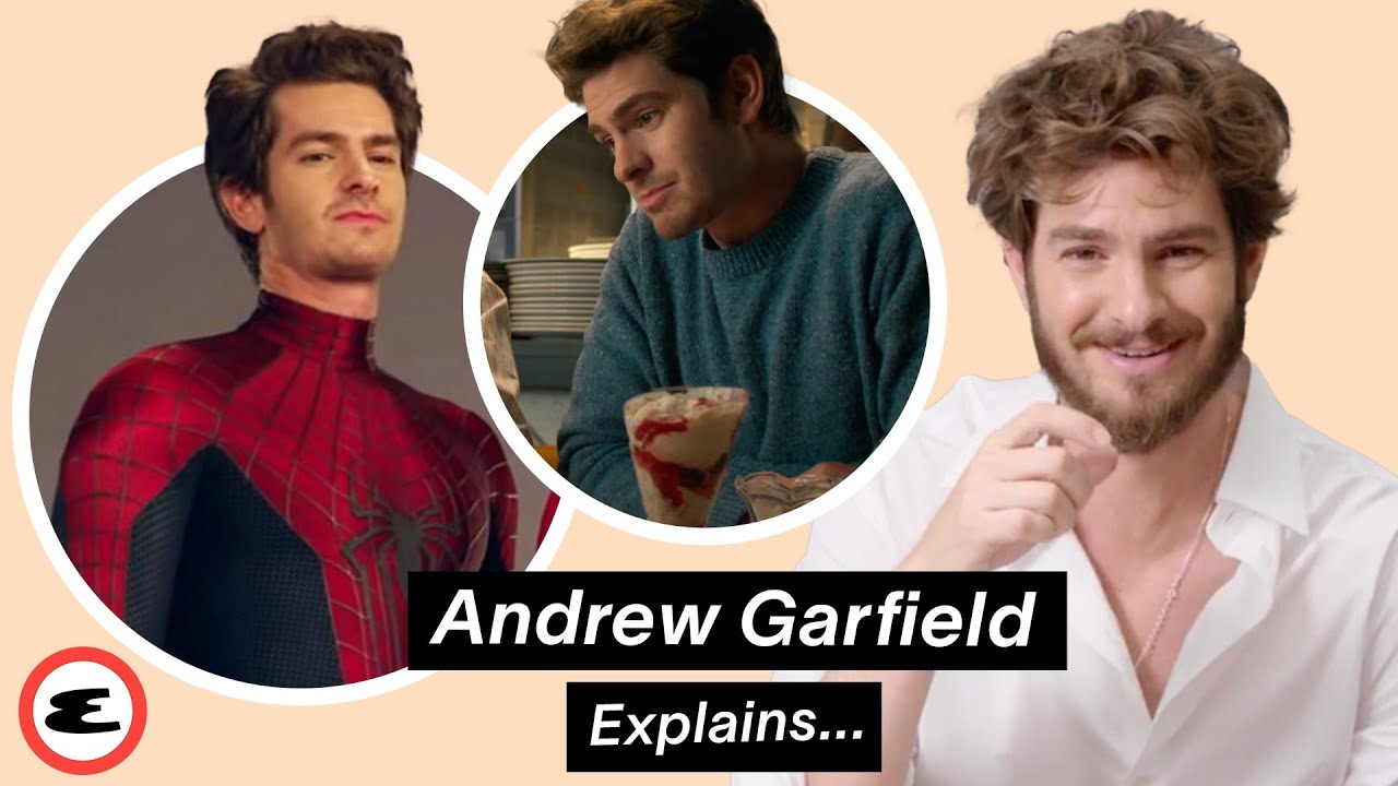 Andrew Garfield Talks Florence Pugh, Spiderman, & His New Band The Shangles | Explain This | Esquire - YouTube