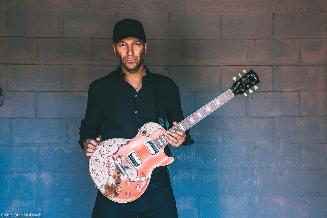 A photo of Tom Morello.