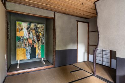 Installation view: Andreas Eriksson, Rakuyou, Murin-an, Kyoto, 31 October–3 November, 2024.