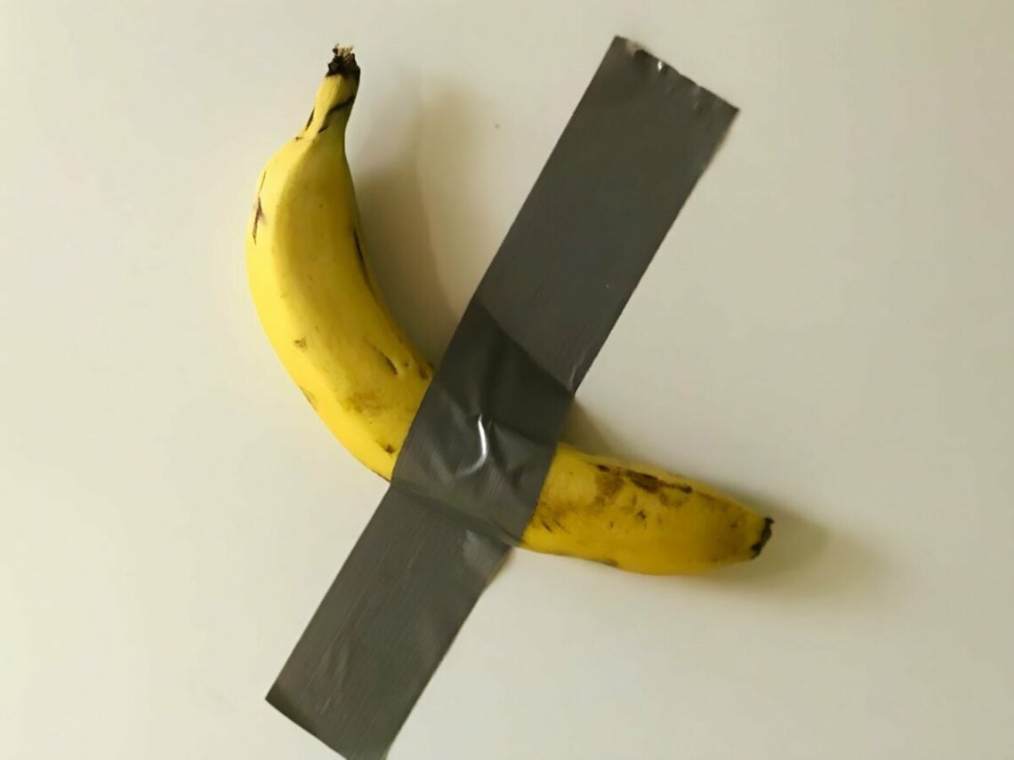 Duct Taped Banana Artwork - Far Out Magazine