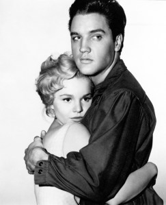 WILD IN THE COUNTRY, from left: Tuesday Weld, Elvis Presley, 1961, TM & Copyright © 20th Century Fox Film Corp./courtesy Everett Collection