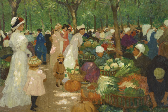 The Market, 1919.