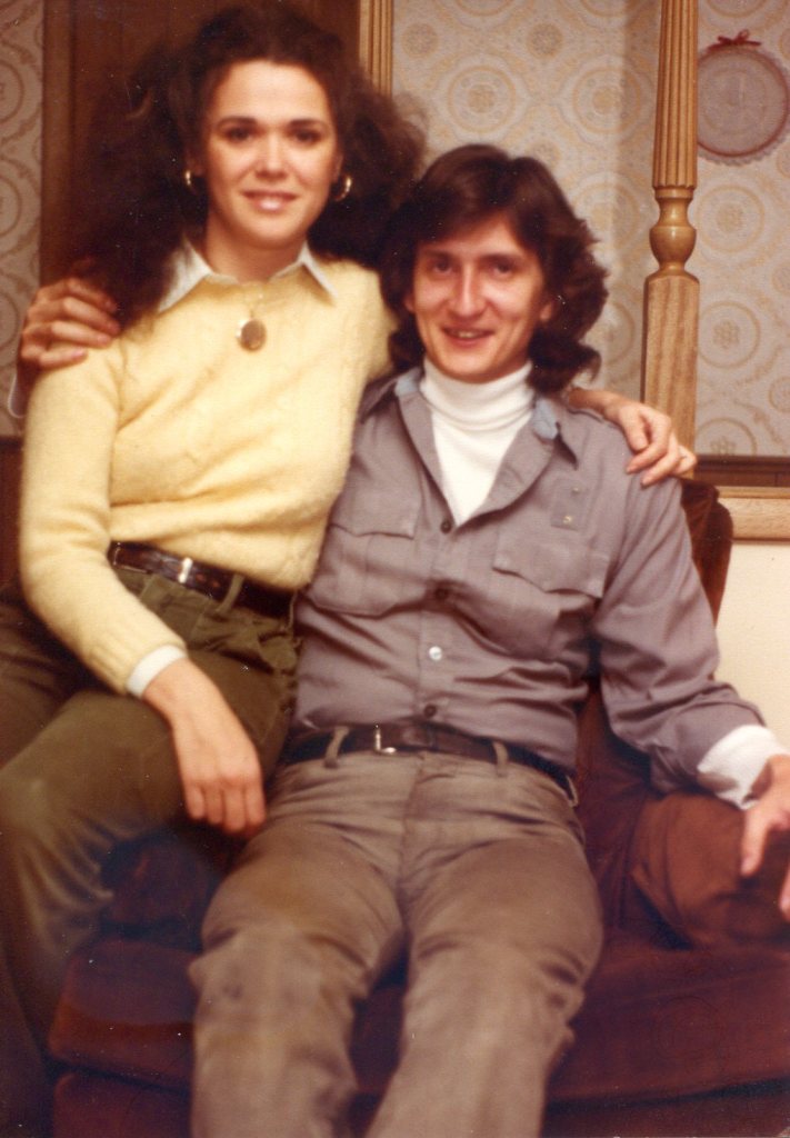 Kathleen Thompson and Mike Nowak in the early 1980s. Photo courtesy of Michael Thompson 