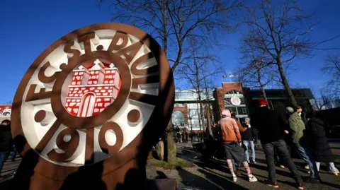 Getty Images The exterior of  FC St. Pauli 1910 stadium