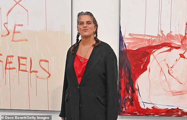 Works by Tracey Emin (pictured) are also in danger due to the British Council facing 'financial peril'