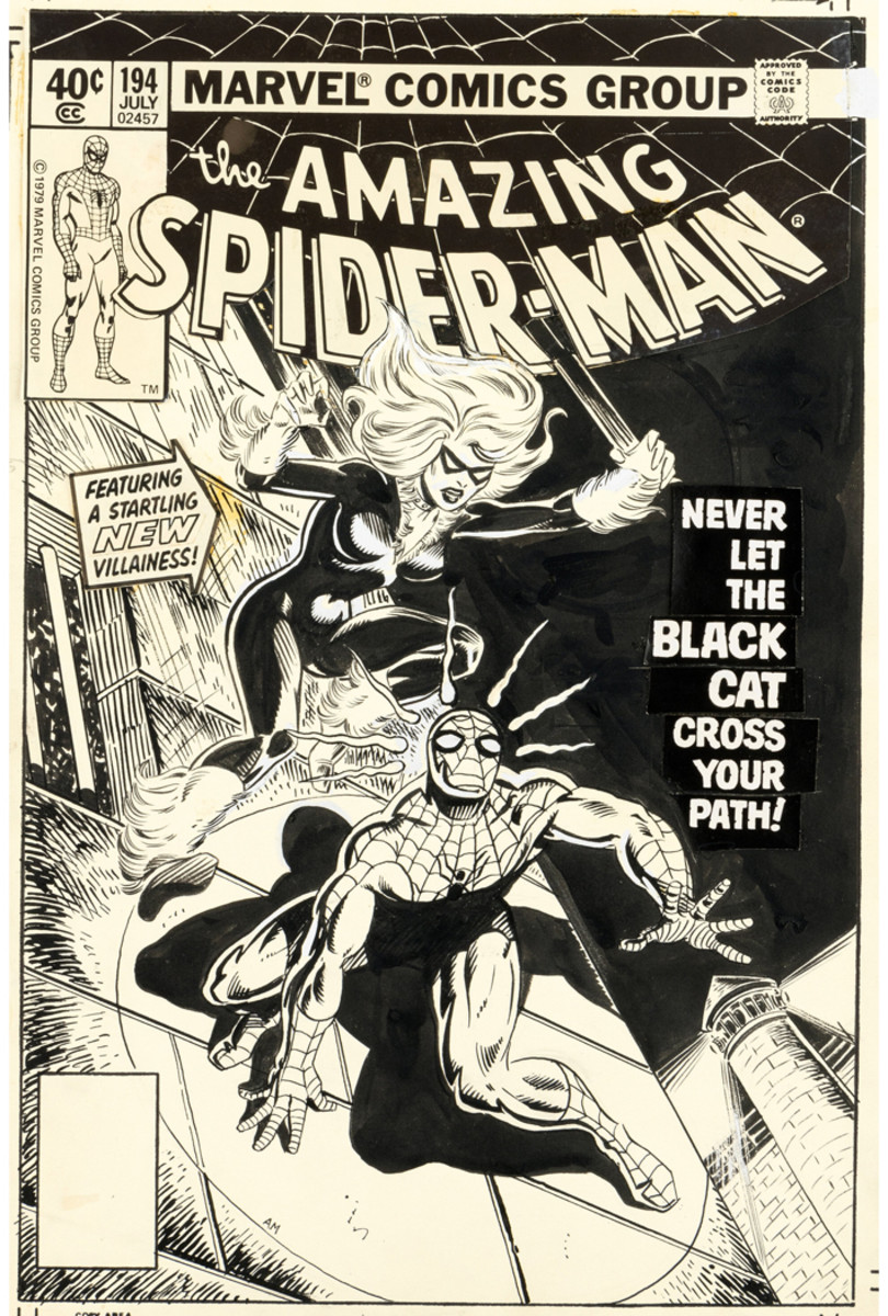 The Amazing Spider-Man No. 194 original cover art 