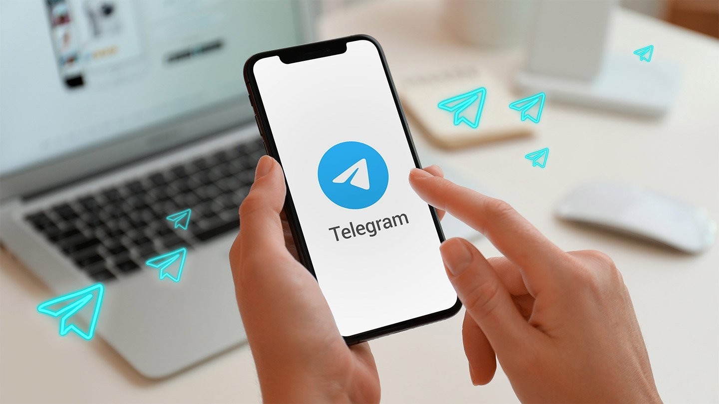 Depiction of Telegram