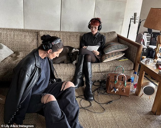 While she first hinted at her return to making music last week, as she took to Instagram to reveal she was currently working on an unspecified project with singer, songwriter and producer Chloe Angelides