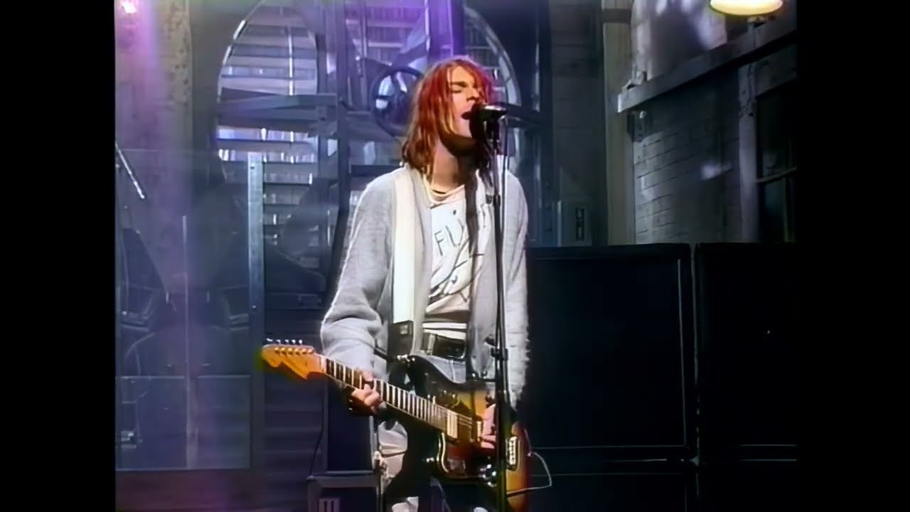 Nirvana - Live On SNL, 1992 (4K 60 FPS) - YouTube