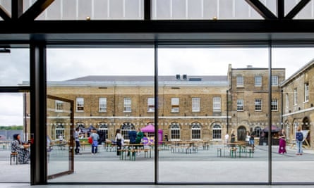 Woolwich Works, a multi-disciplinary cultural hub housed in five listed buildings, in 2022.