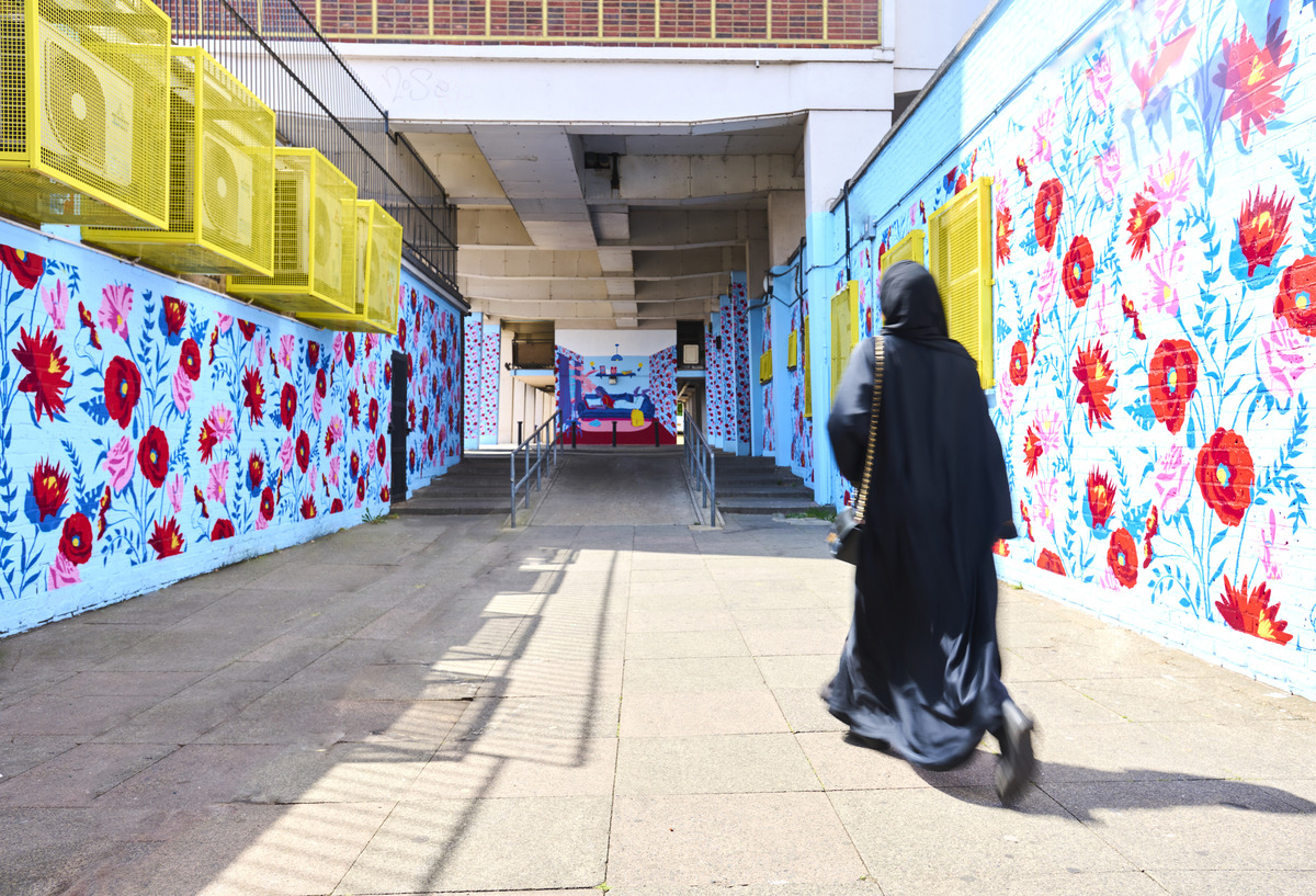 Immersive mural art. 
