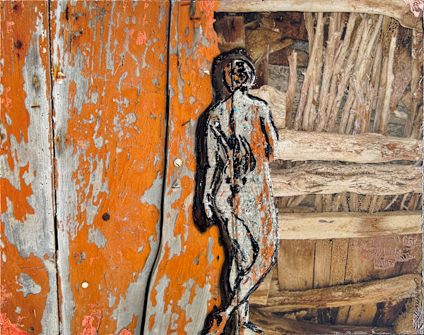 Art by Tina Psoinos of Greece is on view in 