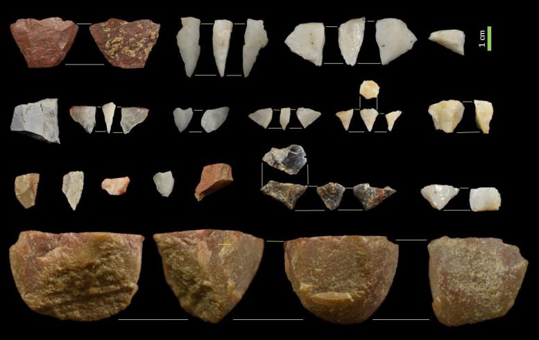 Prehistoric Stone Tool Cores