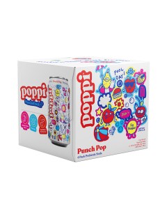 poppi x artist Matthew Langille punch pop collaboration