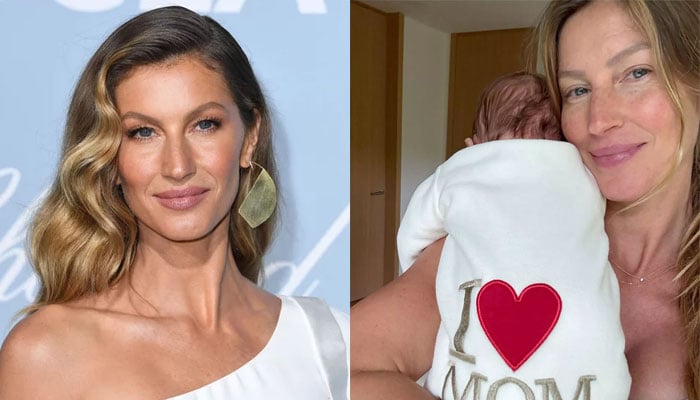 Gisele Bundchen shares first ever photo of her third baby on social media
