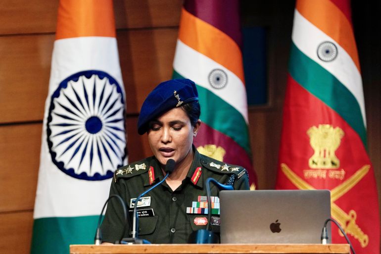 Indian army officer Colonel Sofiya Qureshi