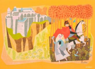 'Sleeping Beauty' art by Mary Blair [Disney]