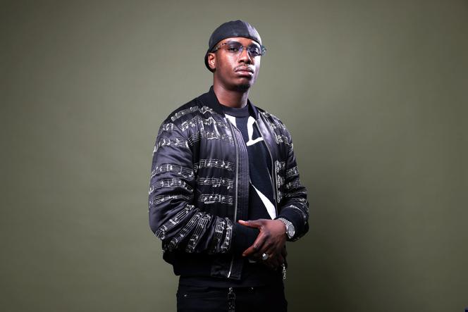 The rapper Werenoi, in Paris, January 2024.