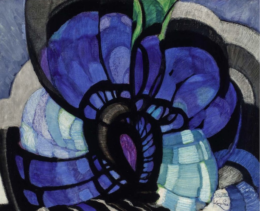 František Kupka's Flux et reflux (1923) Sotheby's sale