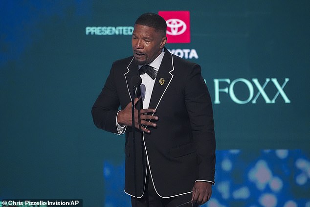 'I have so much love to give. I told him, I said, man, bro, just give me one more crack at this. And I promised, I said whatever reason you put this on me, I promise I'm going to do it right,' Foxx said while choking back tears