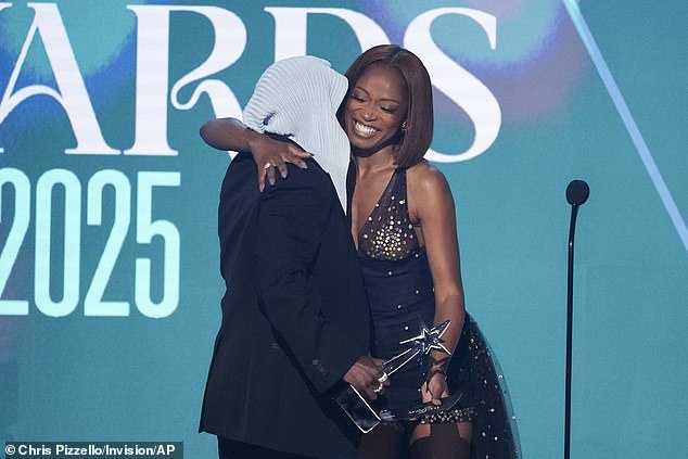 Keke Palmer presented the Album of the Year award, which was won by GNX by Kendrick Lamar