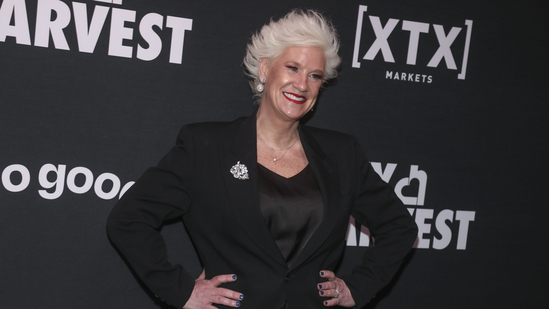 Chef Anne Burrell died on Tuesday at the age of 55(Andy Kropa/Invision/AP) Chef Anne Burrell died on Tuesday at the age of 55(Andy Kropa/Invision/AP)