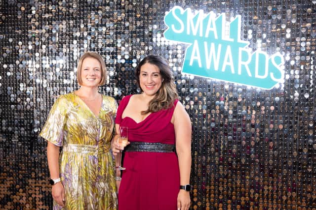 Leyla Alexander Design (right) won the 'Sole to Sole' award for best one-person business at this year's Small Awards, this year sponsored by digital marketing leader Constant Contact