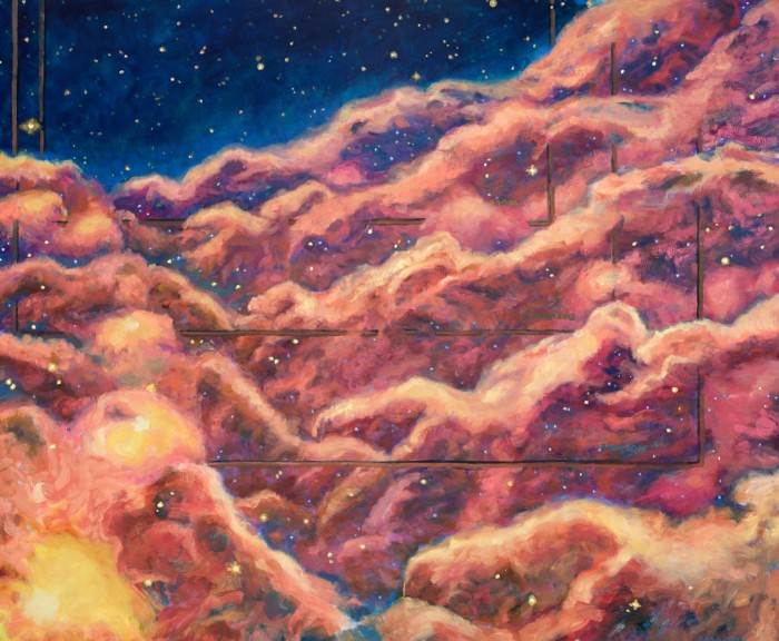 Light Years, 2024, by Trisha Baga