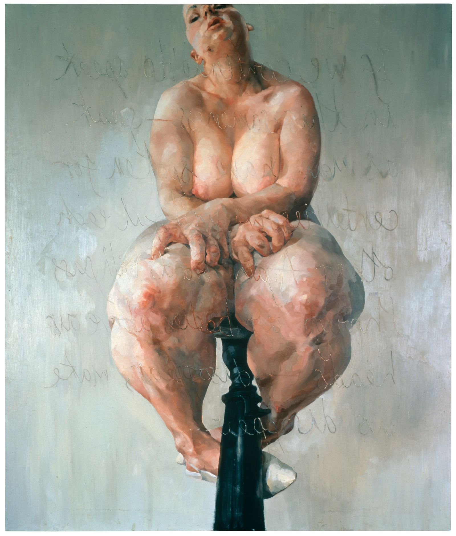 Image may contain Art Painting Adult Person Face Head Photography and Portrait